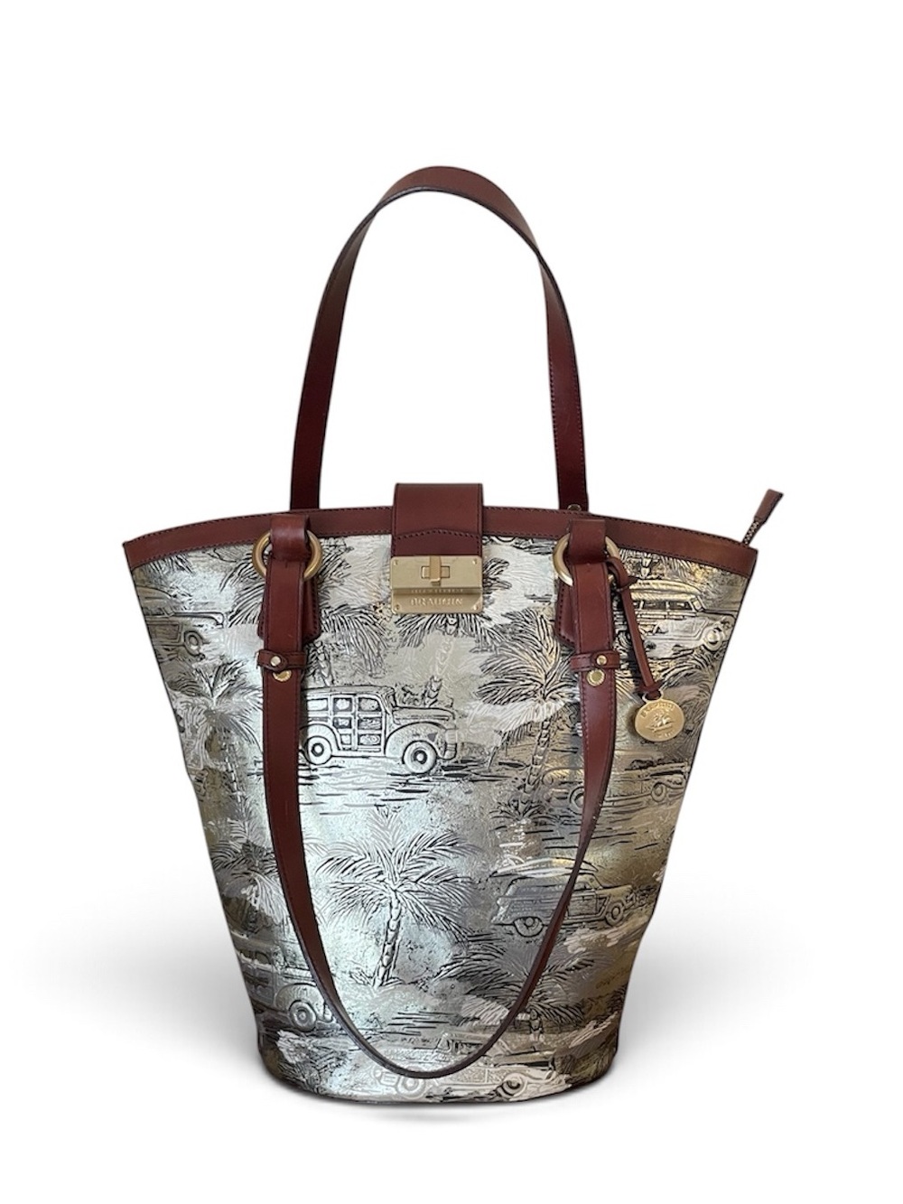 BRAHMIN Jessie Chrome Copa Cabana NWT